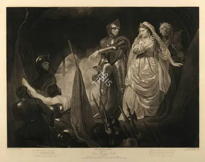 After John Opie (Artist), (First part of) King Henry the Sixth, 1796, Aquatint