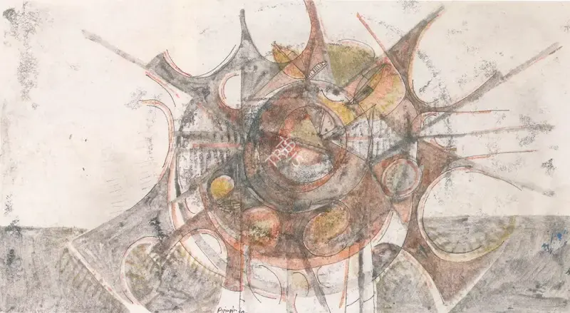 Avinash Chandra (Artist), Untitled, 1960, Painting
