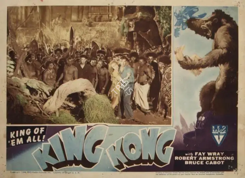 Merian C. Cooper (Director), King Kong, 1933, Lobby Card