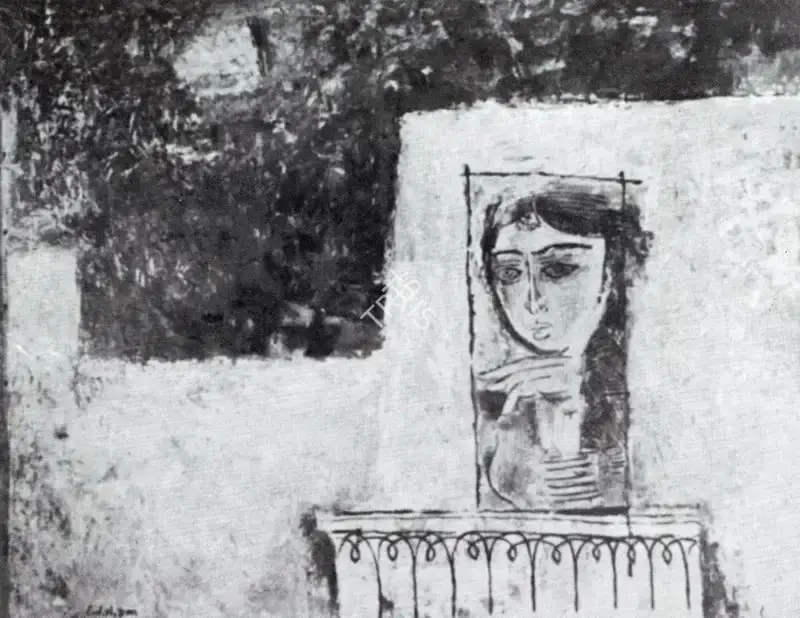 Anthony Doss (Artist), Balcony, Painting