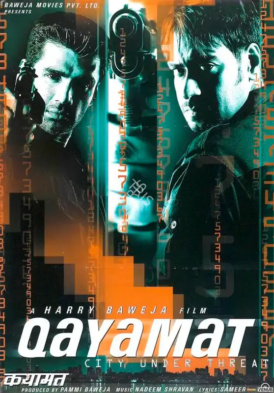 Pammi Baweja (Producer), Qayamat, 2003, Full Sheet Poster