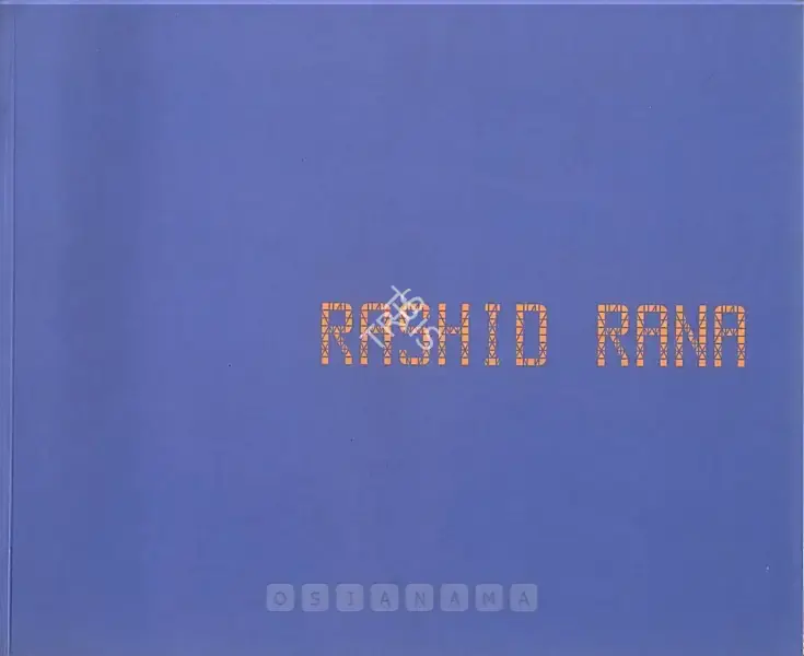 Rashid Rana (Artist), Rashid Rana, 2004, Solo Exhibition Catalogue