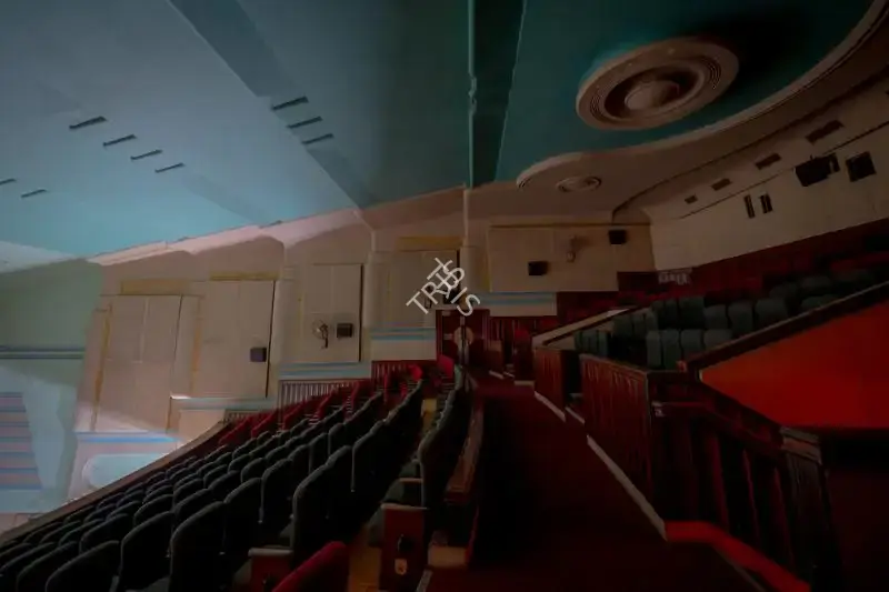 Hemant Chaturvedi (Photographer), Inside New Empire Theatre, Mumbai, India, 2024, Contemporary Photograph