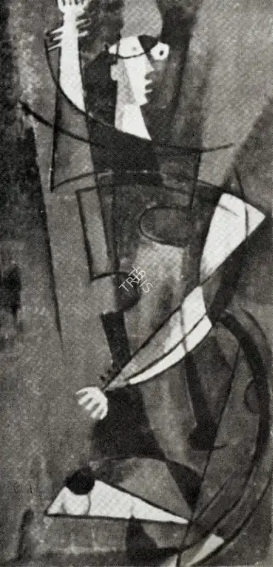 Dinkar Kowshik (Artist), Kedar Gauri, Painting