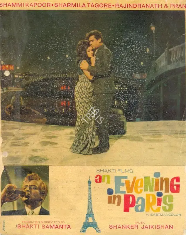 Shakti Samanta (Producer), Evening In Paris, An, 1967, Song-Synopsis Booklet