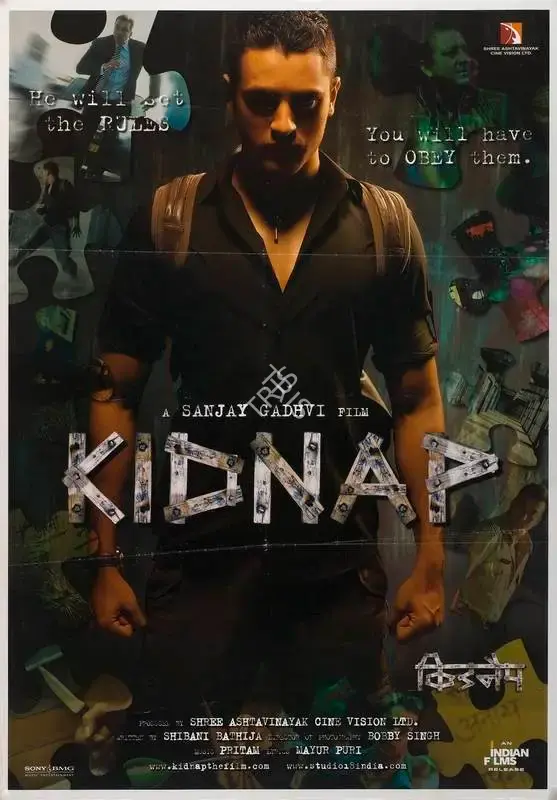 Sanjay Gadhvi (Director), Kidnap, 2008, Full Sheet Poster