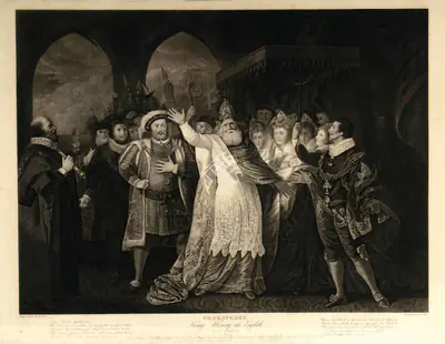 After William Peters (Artist), King Henry the Eighth, 1803, Aquatint