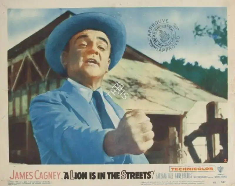 Raoul Walsh (Director), A Lion Is In The Streets, 1953, Lobby Card