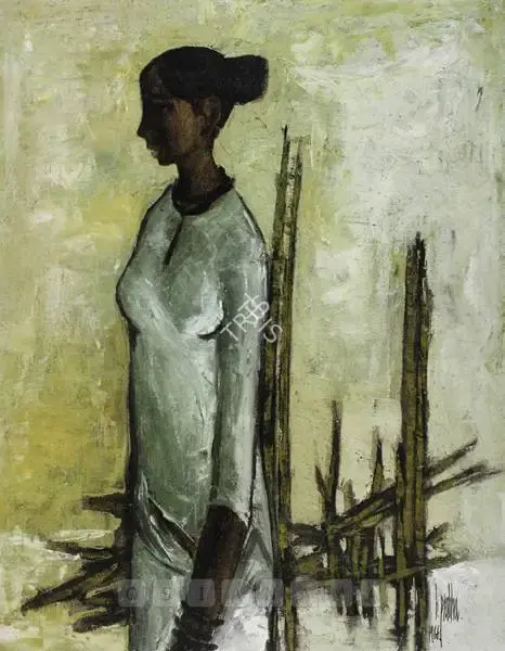 B. Prabha (Artist), Untitled, 1966, Painting