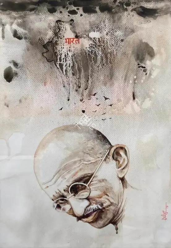 Sudhanshu Sutar (Artist), Untitled, 2019, Painting