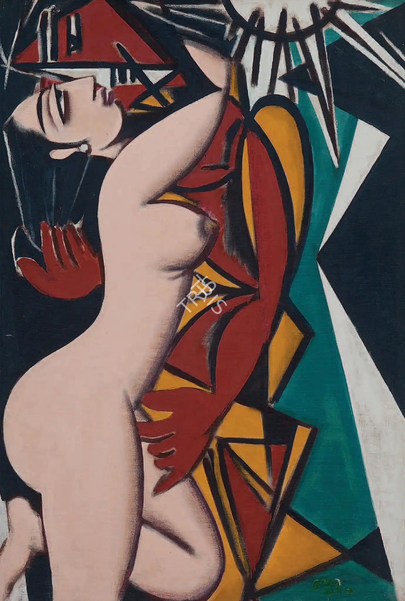 Keyt, George (Artist). Lover's Meeting, 1976 | Painting, Ch.Lon/11.06.13, 2013 · Christie's