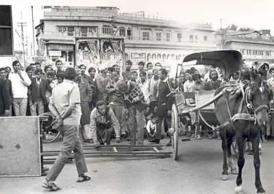Nemai Ghosh (Still Photographer), Sonar Kella, 1974, Working Still