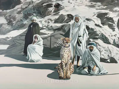 Shibu Natesan (Artist), Existence Of Instinct II, 2004, Painting