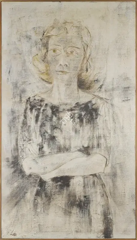 Krishen Khanna (Artist), Untitled (Binny), 1963, Painting