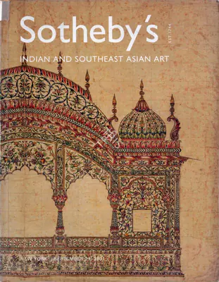 Sotheby's (Auction House), Indian and Southeast Asian Art, 2001, Auction Catalogue