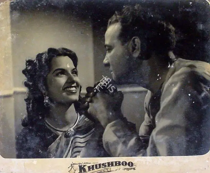 Rana Indu Sumshere (Producer), Khushboo, 1954, Lobby Card