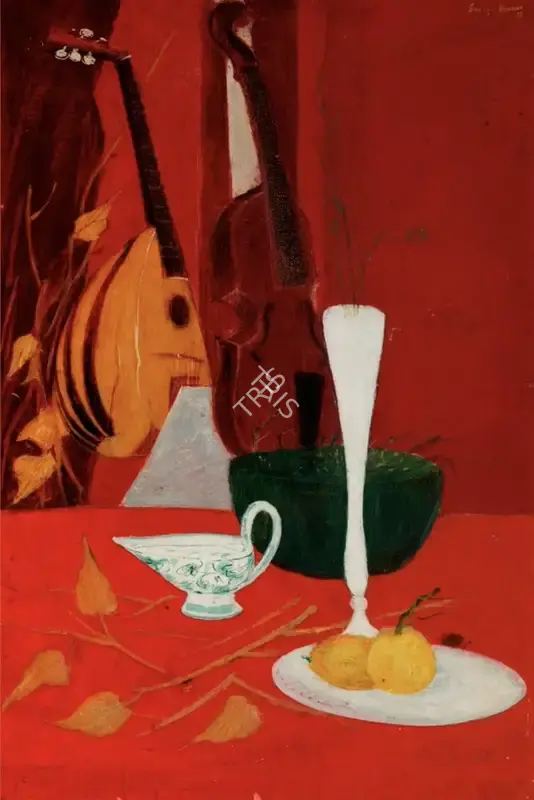 Sakti Burman (Artist), Untitled (Still Life), 1958, Painting