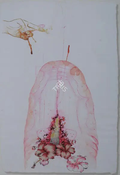 Mithu Sen (Artist), Untitled, 2007, Painting