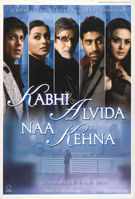 Johar, Hiroo Yash (Producer), Kabhi Alvida Naa Kehna, 2006 | Full Sheet Poster | CinemaEducation | 00770164