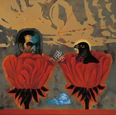 Baiju Parthan (Artist), Spirit Garden I (Ethno-Botanical-Memory), 2003, Painting
