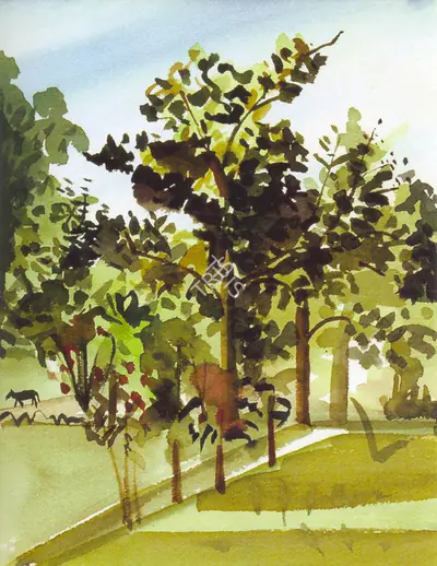 Shibu Natesan (Artist), Untitled, 2005, Painting