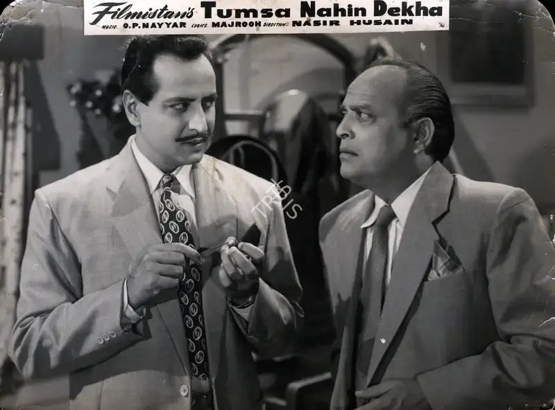 Nasir Husain (Director), Tumsa Nahin Dekha, 1957, Photographic Still
