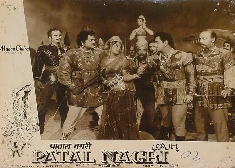 Ramkumar Bohra (Producer), Patal Nagari, 1963, Lobby Card