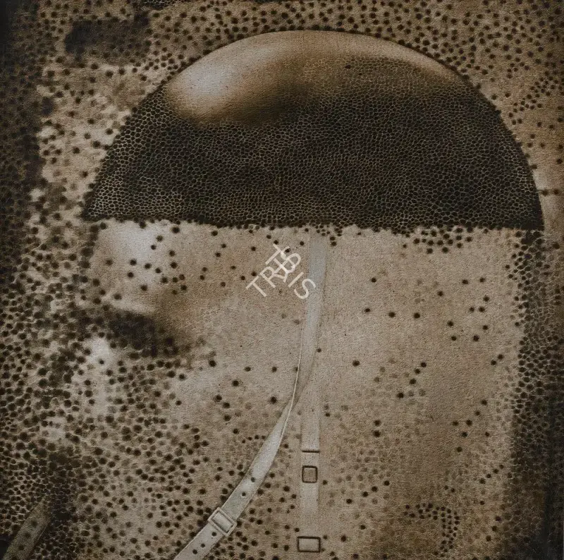 Broota, Rameshwar (Artist). Helmet, 2000 | Painting, So.NeY/19.03.18, 2018 · Sotheby's