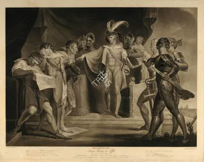 After Henry Fuseli (Artist), King Henry the Fifth, 1798, Aquatint