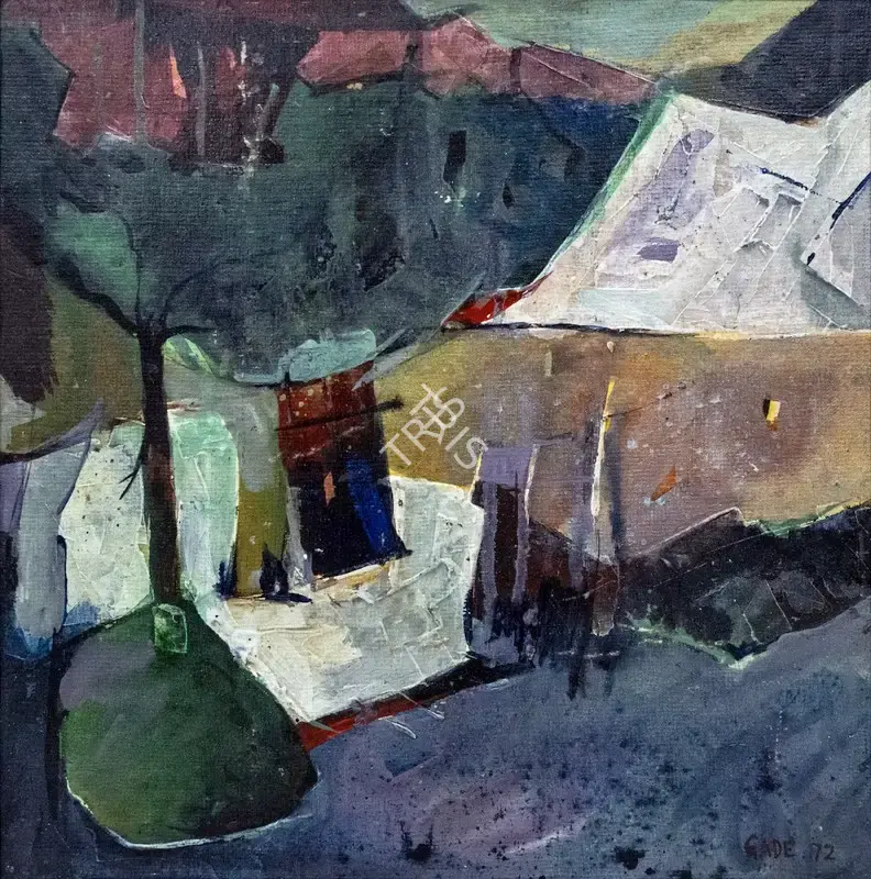 H.A.&nbsp;Gade (Artist), Landscape, 1972, Painting