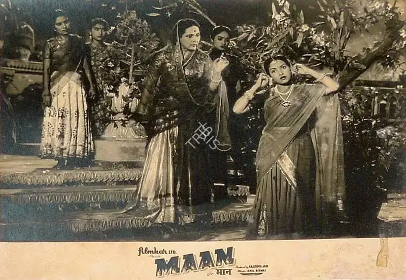 Keki Mistry (Cinematographer), Maan, 1954, Lobby Card
