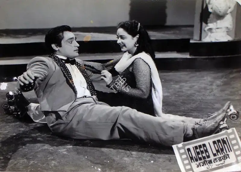 S.I. Hassan (Producer), Ajeeb Larki, 1952, Lobby Card
