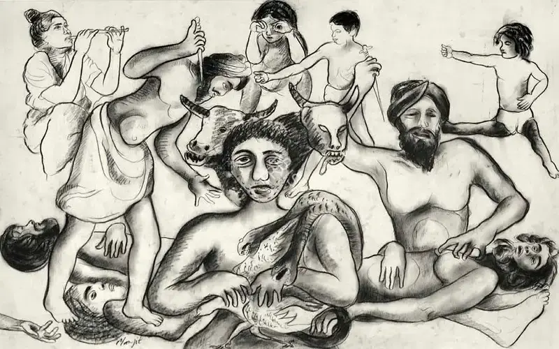 Manjit Bawa (Artist), Untitled, 1995, Painting