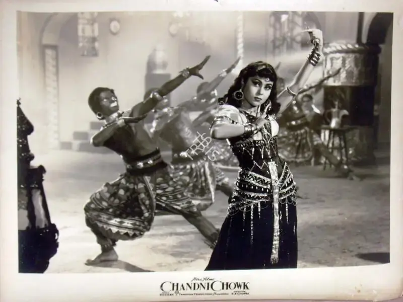 Keki Mistry (Cinematographer), Chandni Chowk, 1954, Lobby Card