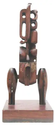 Ajit Chakraborty (Artist), Untitled, 1977, Sculpture