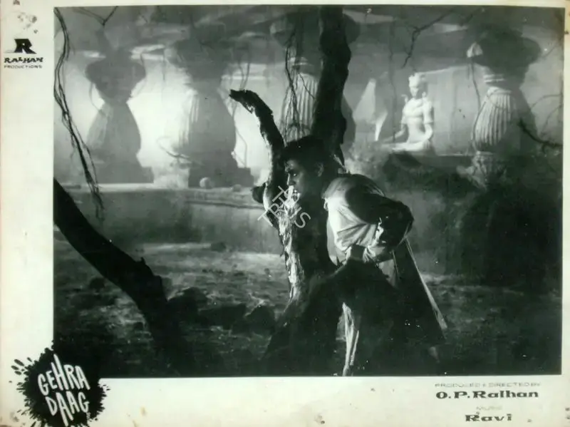 O.P. Ralhan (Director), Gehra Daag, 1963, Lobby Card