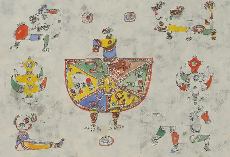 Satish Gujral (Artist), Untitled, 1967, Painting
