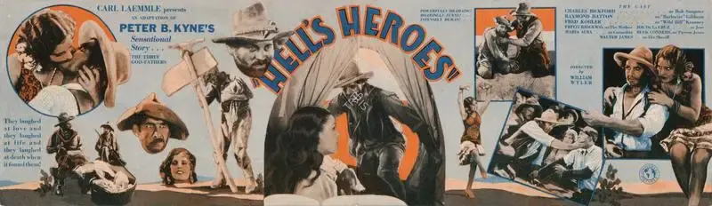 William Wyler (Director), Hell's Heroes, 1929, Handbill