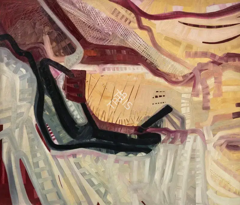 Sheila Makhijani (Artist), What's up?, 2007, Painting