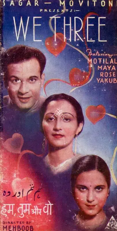Mehboob (Director), Hum Tum Aur Woh, 1938, Song-Synopsis Booklet