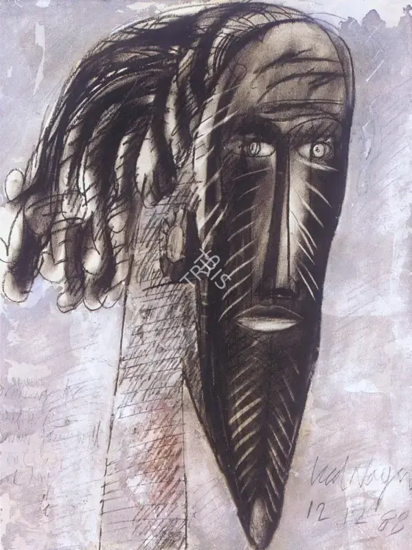 Ved Nayar (Artist), Untitled, 1988, Painting