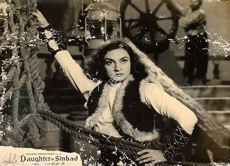 H. Khera (Producer), Sindbad Ki Beti, 1958, Lobby Card