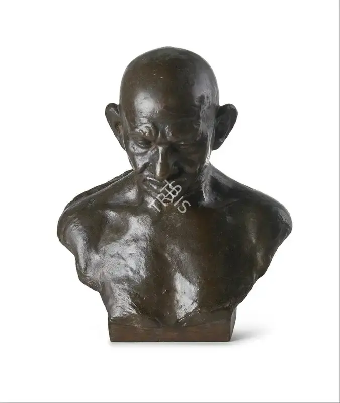 V.P. Karmarkar (Artist), Gandhi, Sculpture