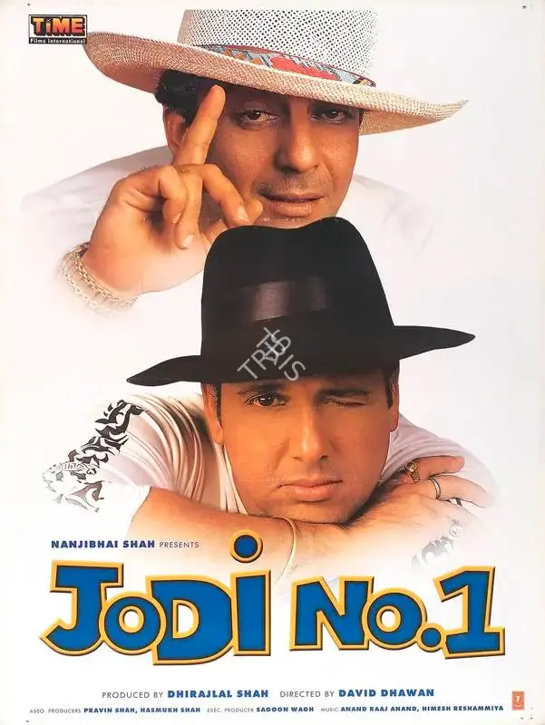 Dhirajlal Shah (Producer), Jodi No 1, 2001, Full Sheet Poster