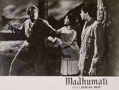 Dilip Gupta (Cinematographer), Madhumati, 1958, Lobby Card