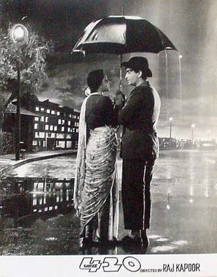 Radhu Karmakar (Cinematographer), Shree 420, 1955, Lobby Card