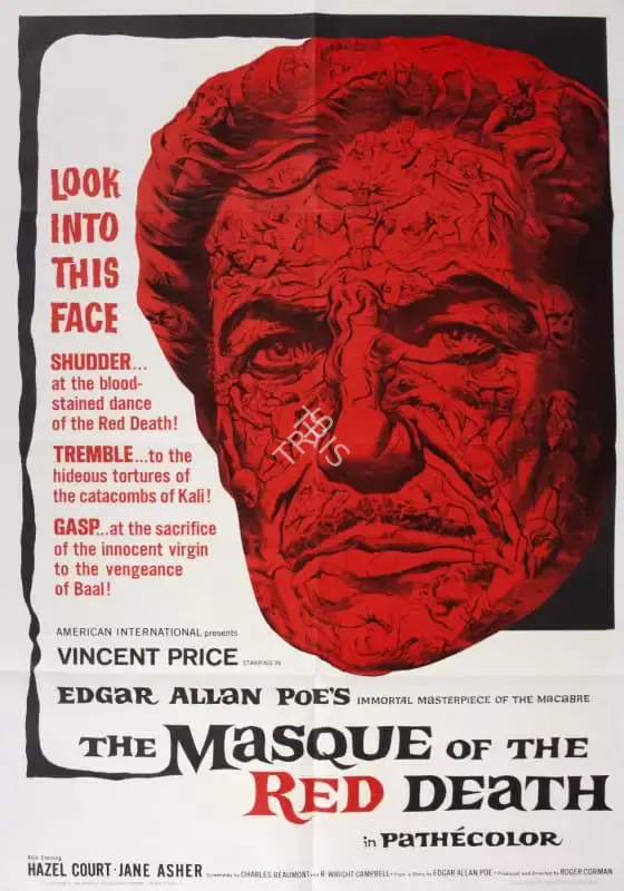 Roger Corman (Producer), The Masque of the Red Death, 1964, Poster