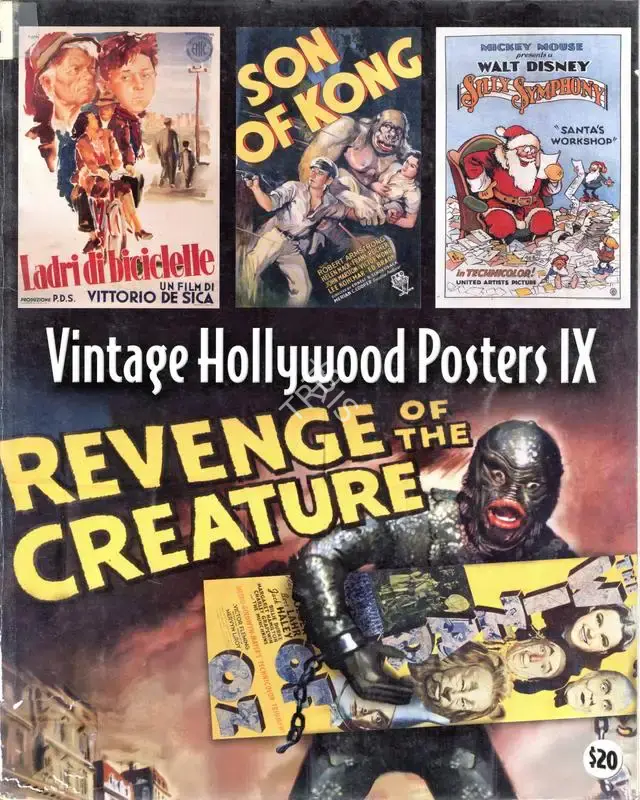 Bruce Hershenson (Editor), Vintage Hollywood Posters IX, 2005, Edited Book