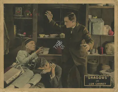 Tom Forman (Director), Shadows, 1922, Poster