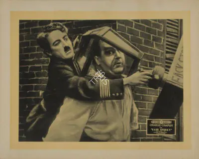 Roland Totheroh (Cinematographer), Easy Street, 1917, Photographic Still Mounted on Lobby Card